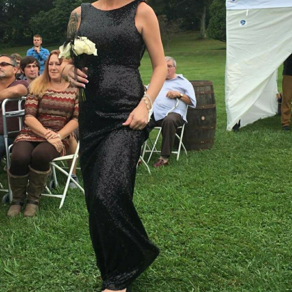 Black sequin dress❤